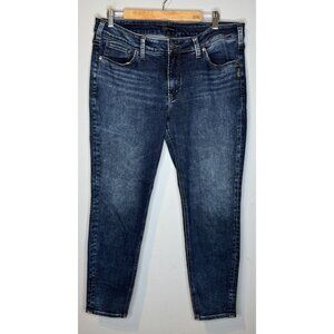 Silver Elyse Skinny Jeans Womens Size Waist 32/L27